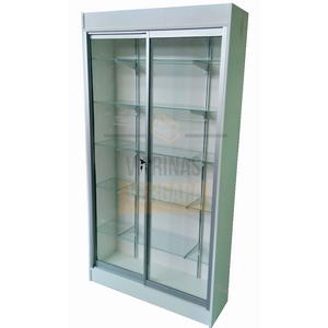 Vitrina Mural Blanca Regulable Vitrina Mural Blanca Regulable